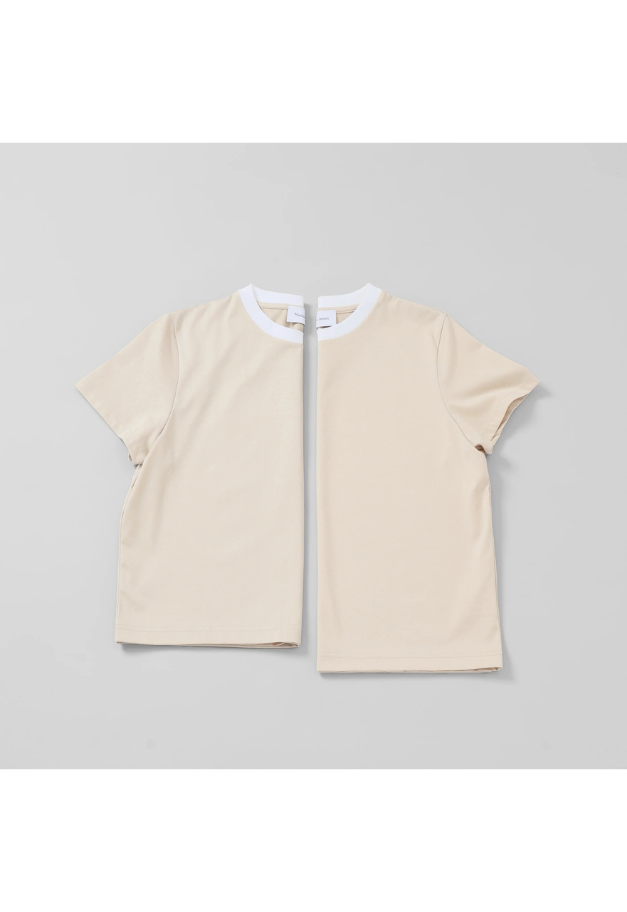 Nicolas Jenson TWO TONE CREW NECK T-SHIRT【REGULAR/UNISEX】