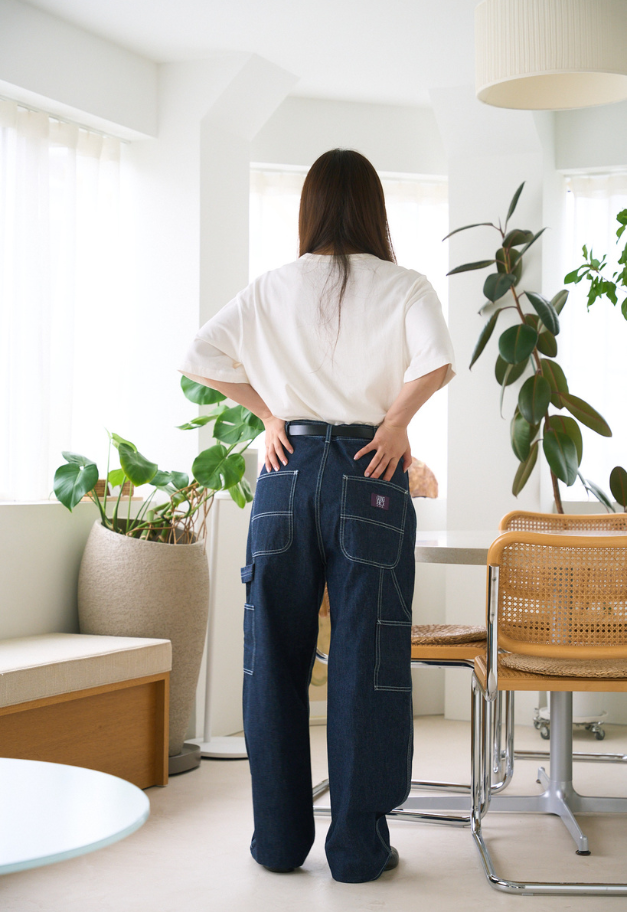 GUNG HO 11.5oz Cotton Denim Painter Pants “CARPENTER”【UNISEX】