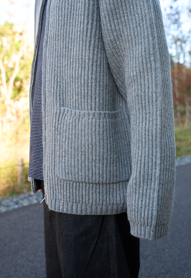 RYE TENDER JEROME JACKET【GRAY/IVORY】