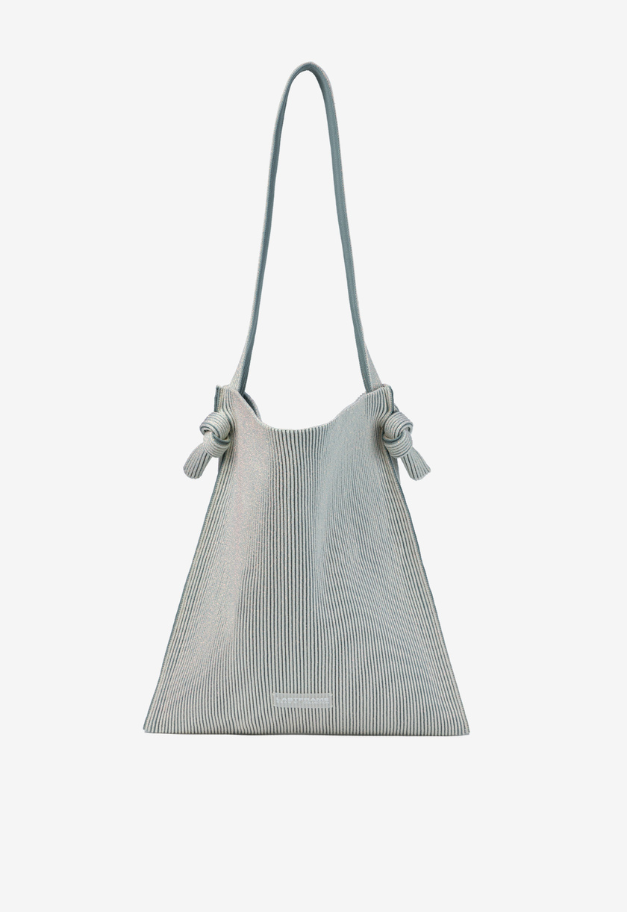 LASTFRAME KYOTO METALLIC REVERSIBLE MUSUBI TOTE