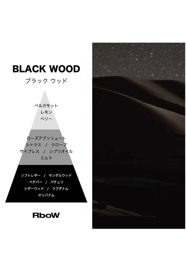 RboW (アールボウ) ケーススタディ オードパルファム【ブラックウッド】30ml