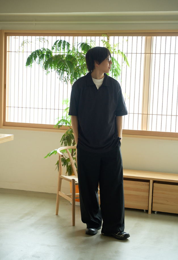 Healthknit U.S. Cotton Mesh Skipper T【UNISEX】