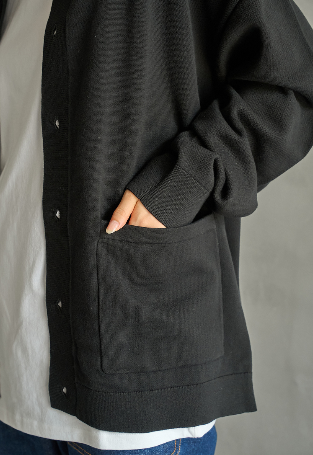 RYE TENDER KEAP SHIRTS CARDIGAN【BLACK/GREIGE/MINT UNISEX】