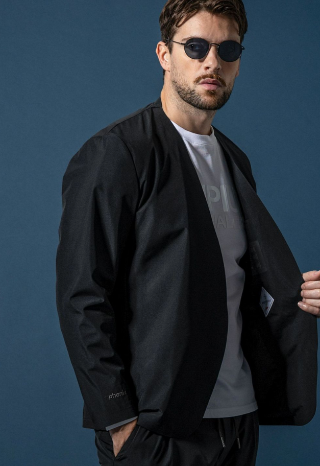1PIU1UGUALE3 RELAX×+phenix COLLARLESS JACKET by GORE-TEX LABS