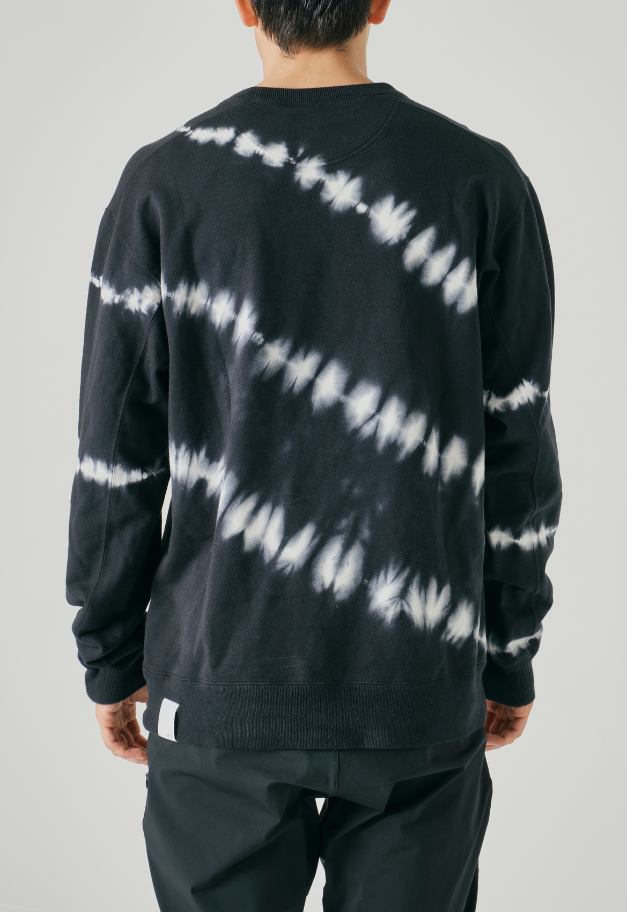 &MOSS TAIDAI HIGH GAUGE SWEATSHIRTS【BLUE/BLACK】