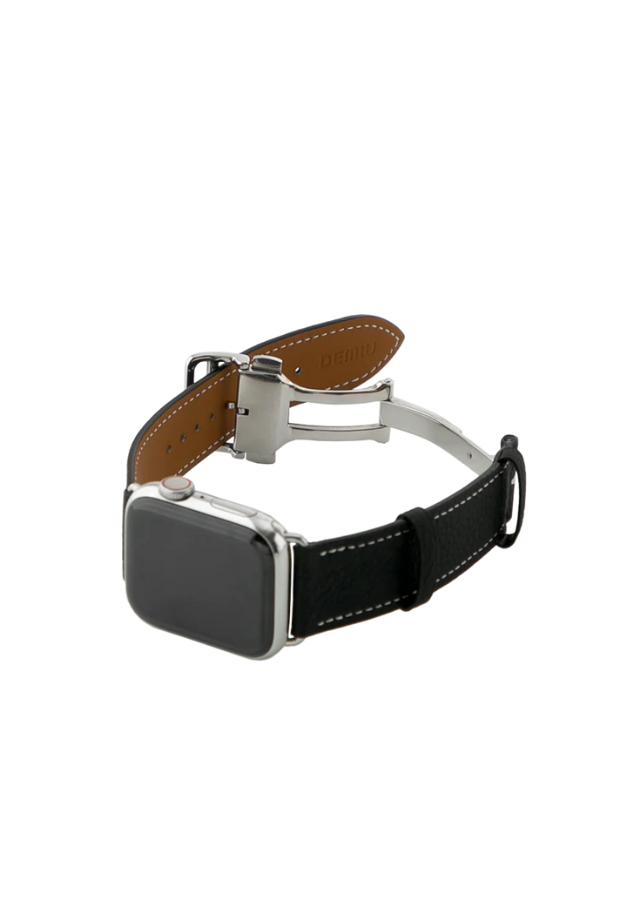 ◆[バイバック保証] DEMIU Apple Watchレザーバンド（42/45/46/49mm対応）