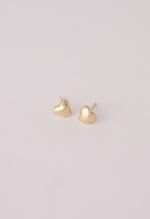 The Noetic. Heart Earrings (14KGP Silver925)【残り1点】