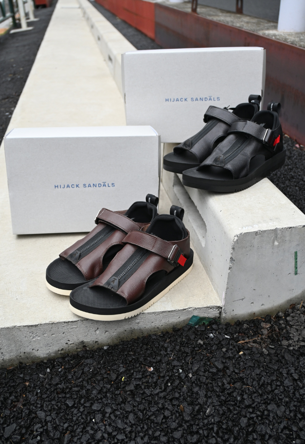 HIJACK SANDALS BUSTONG【BLACK】