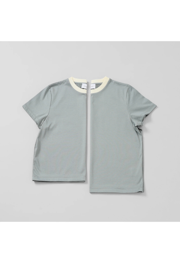 Nicolas Jenson TWO TONE CREW NECK T-SHIRT【REGULAR/UNISEX】
