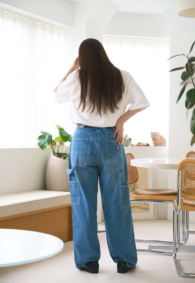 GUNG HO 11.5oz Cotton Denim Painter Pants “CARPENTER”【UNISEX】