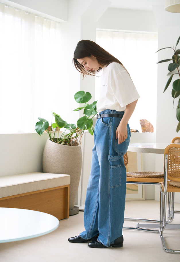 GUNG HO 11.5oz Cotton Denim Painter Pants “CARPENTER”【UNISEX】