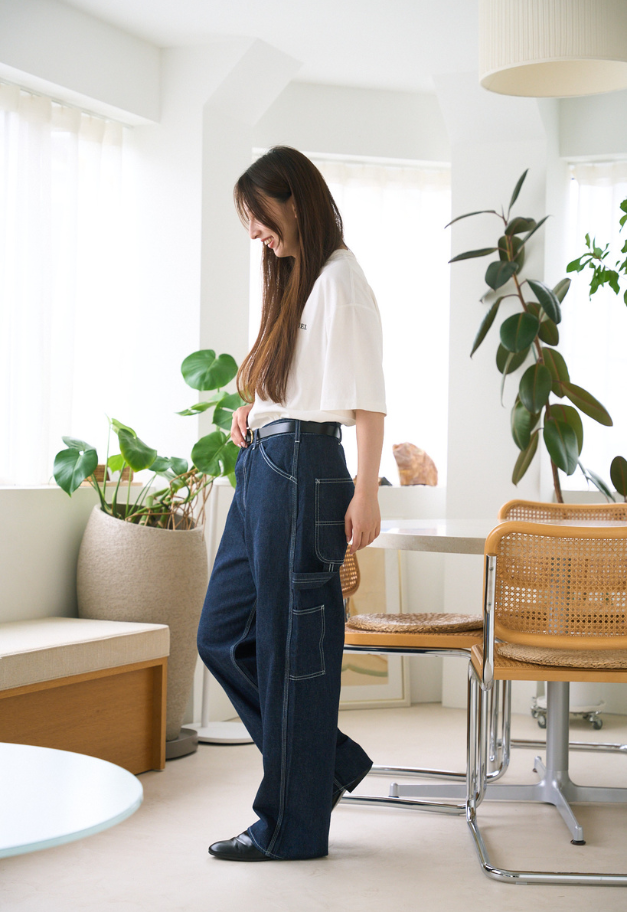 GUNG HO 11.5oz Cotton Denim Painter Pants “CARPENTER”【UNISEX】