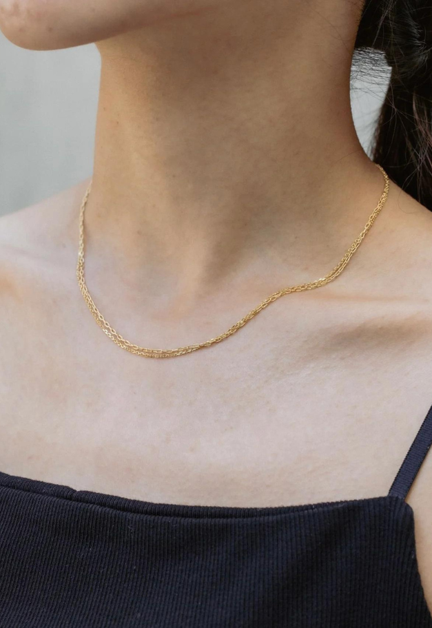 Scat "Link" necklace（GOLD S/L）