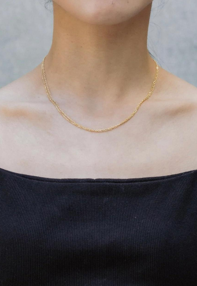 Scat "Link" necklace（GOLD S/L）