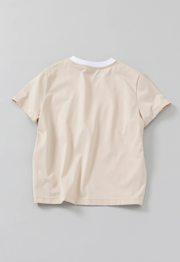 Nicolas Jenson TWO TONE CREW NECK T-SHIRT【REGULAR/UNISEX】