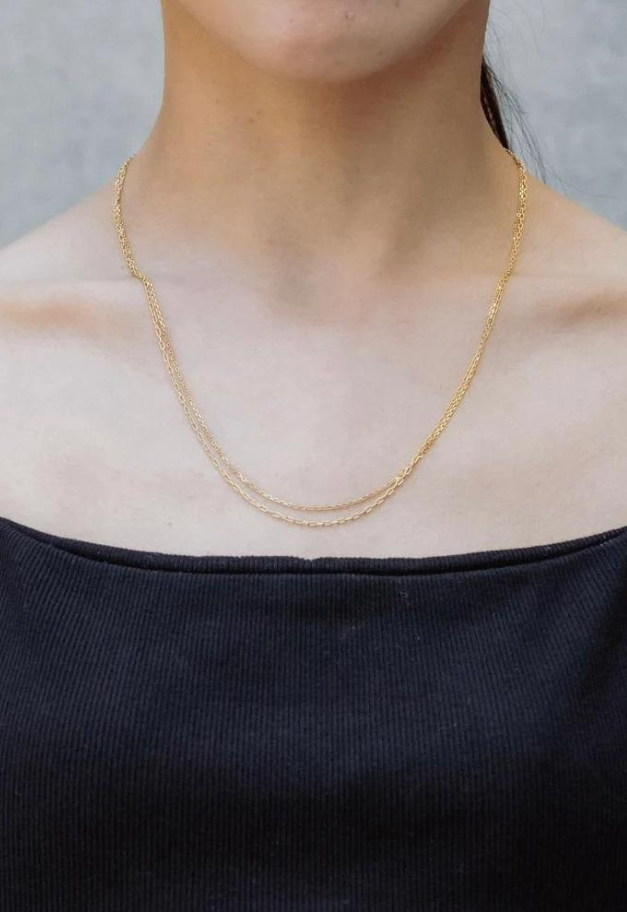 Scat "Link" necklace（GOLD S/L）