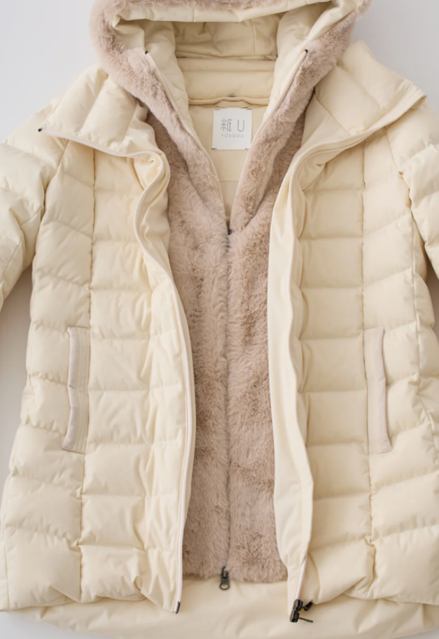 粧U-YOSOOU- 2way Fur Liner Hood Coat