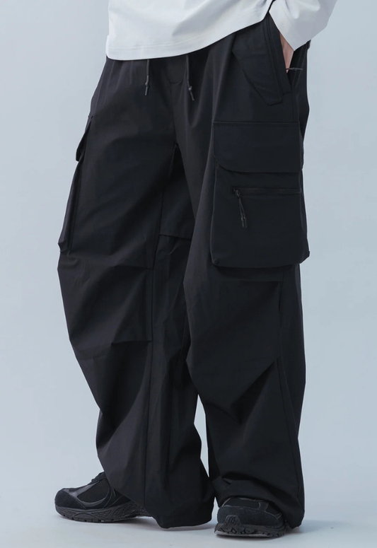 +phenix TECH WIDE CARGO PANTS