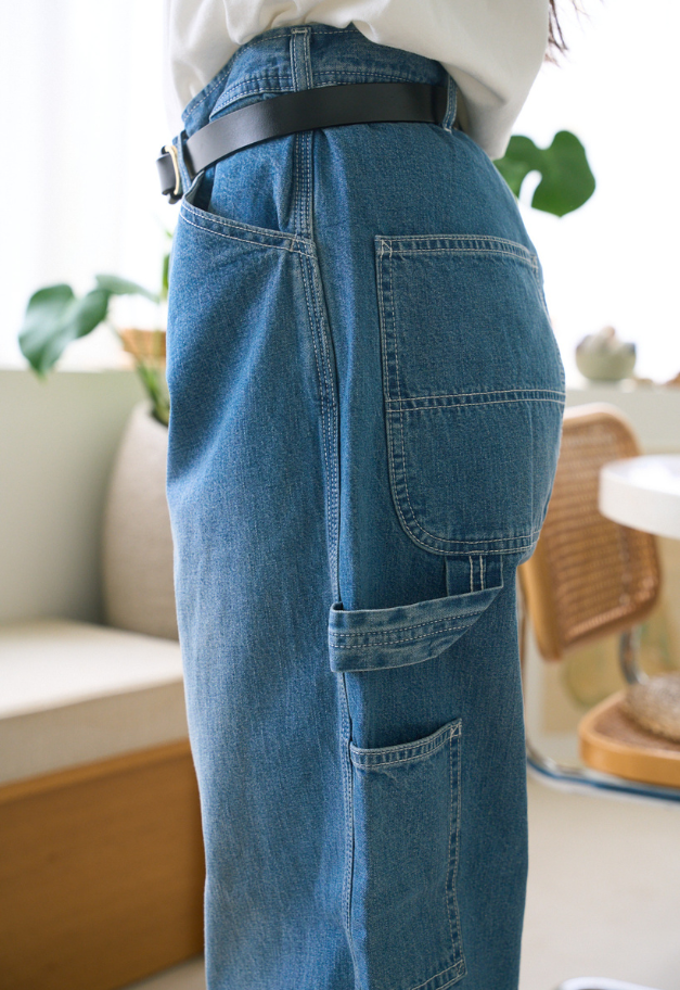 GUNG HO 11.5oz Cotton Denim Painter Pants “CARPENTER”【UNISEX】
