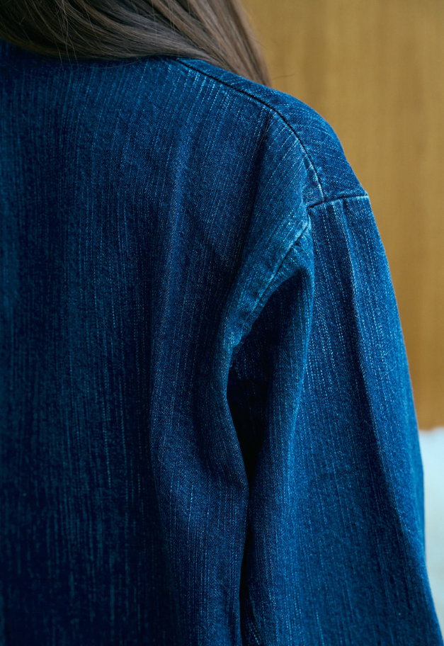 PORTER CLASSIC STEINBECK DENIM COVERALLS【NAVY/UNISEX  残S1点】