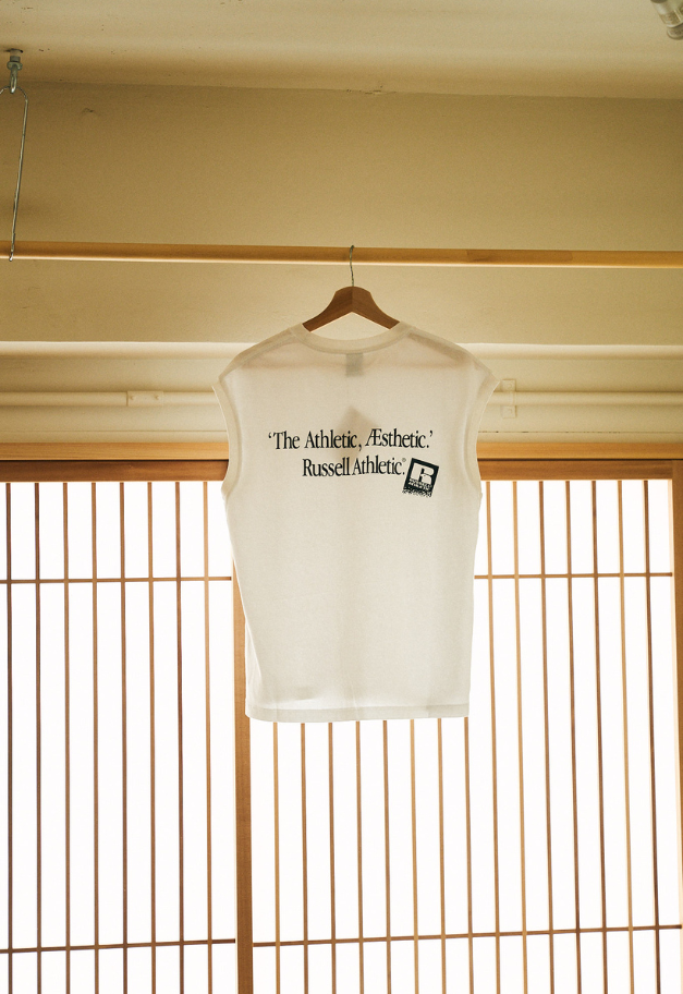 RUSSELL ATHLETIC BOOKSTORE JERSEY S/S Graphic Sleeveless T