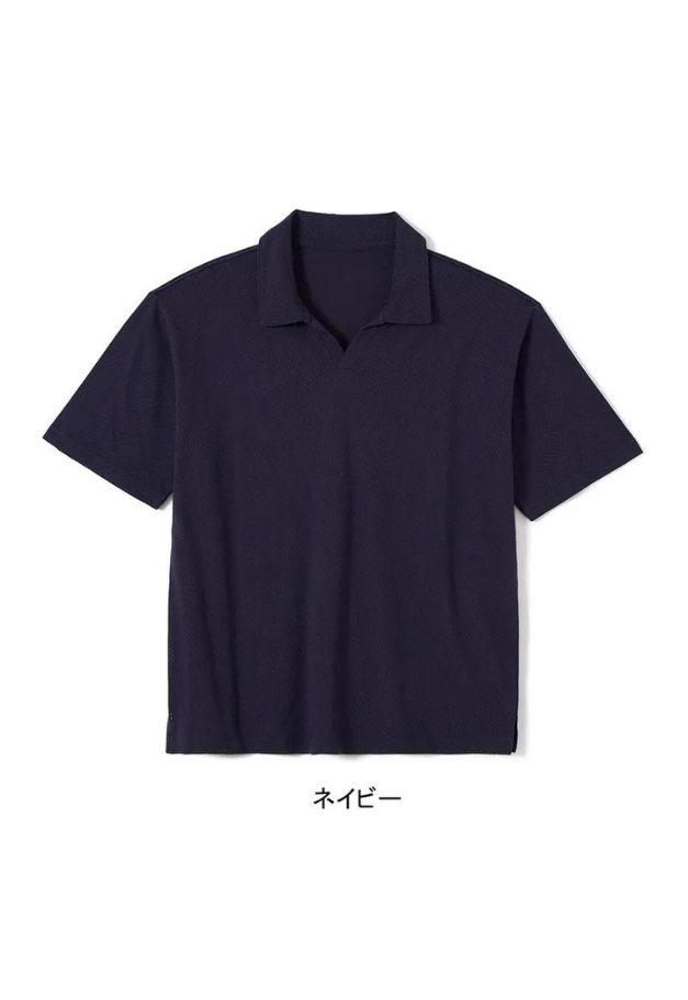 Healthknit U.S. Cotton Mesh Skipper T【UNISEX】