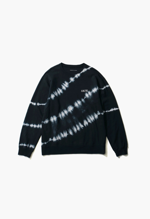 &MOSS TAIDAI HIGH GAUGE SWEATSHIRTS【BLUE/BLACK】