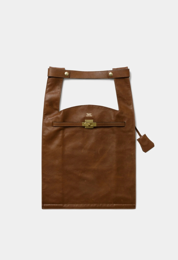 beautiful people oiled leather xlarge market bag