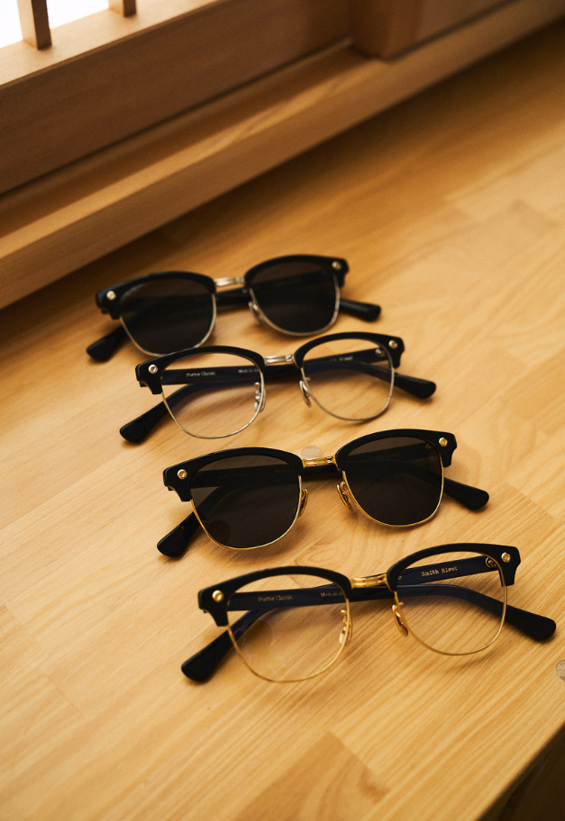 PORTER CLASSIC SUNGLASSES SMITH RIVET COLLECTION【GOLD/K18】