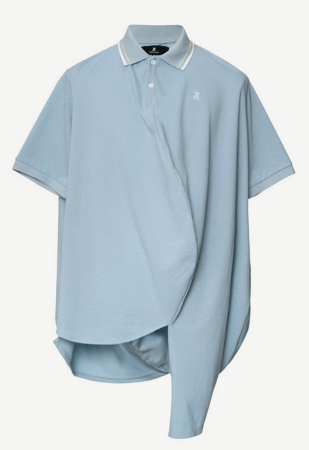 ANREALAGE BALL EMBROIDERY POLO SHIRT