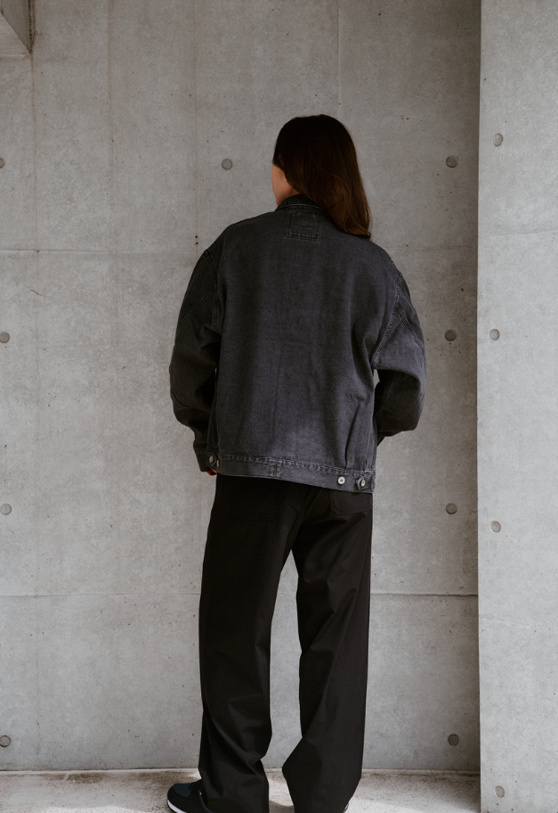 ARMY TWILL DENIM JACKET