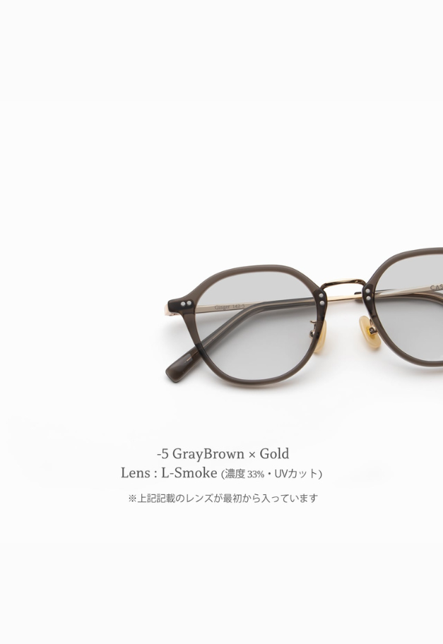 CASU eyewear  Ginger 142 (sun)【Black/GrayBrown/Champagne/Black II】