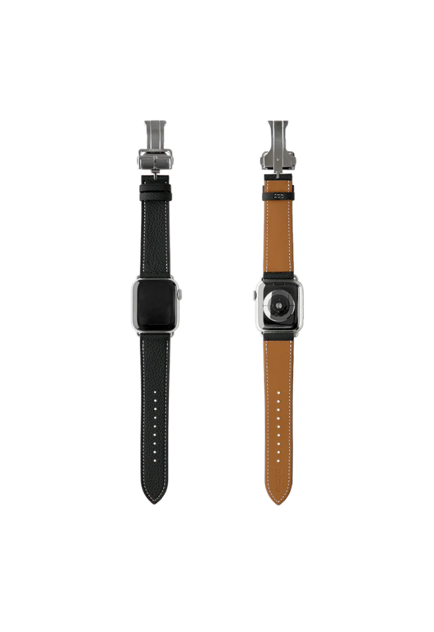 ◆[バイバック保証] DEMIU Apple Watchレザーバンド（42/45/46/49mm対応）