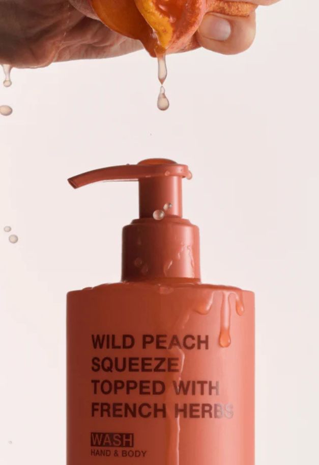 kuoca HAND&BODY WASH【WILD PEACH】