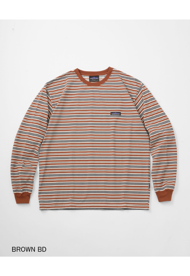 THOUSANDMILE LONG SLEEVE T BORDER