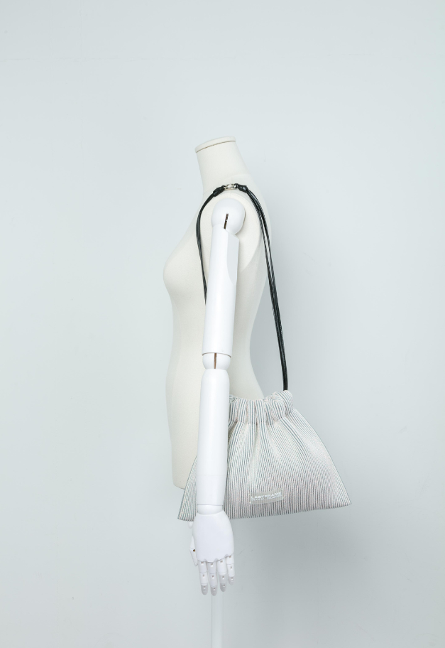 LASTFRAME KYOTO METALLIC SACK BAG