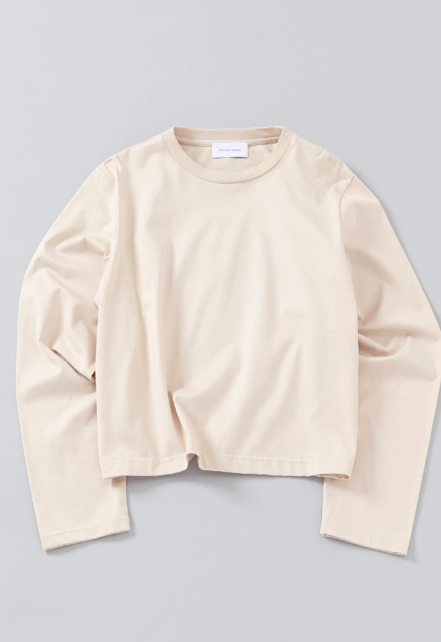 Nicolas Jenson CREW NECK LONG SLEEVE【SHORT/REGULAR】