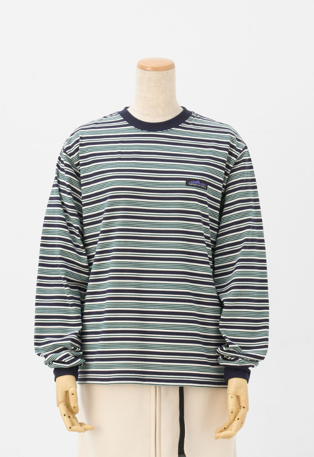 THOUSANDMILE LONG SLEEVE T BORDER