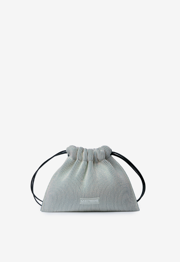 LASTFRAME KYOTO METALLIC SACK BAG