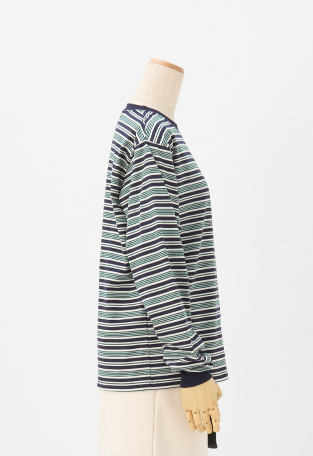THOUSANDMILE LONG SLEEVE T BORDER