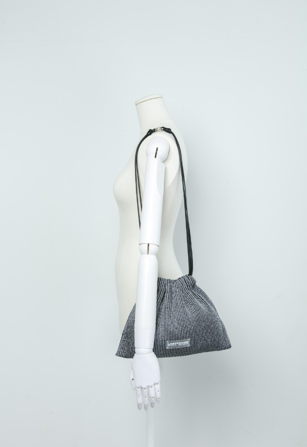 LASTFRAME KYOTO METALLIC SACK BAG