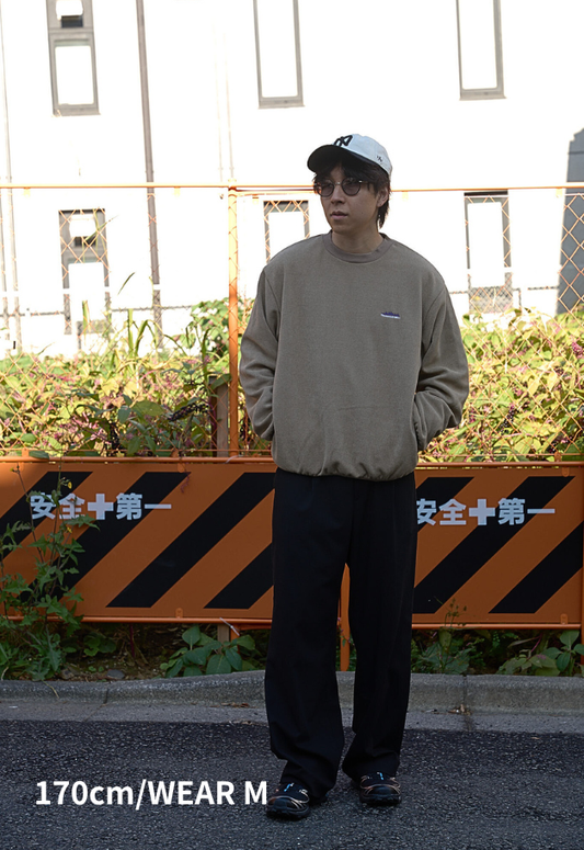 THOUSANDMILE KNIT FLEECE CREW NECK PULLOVER