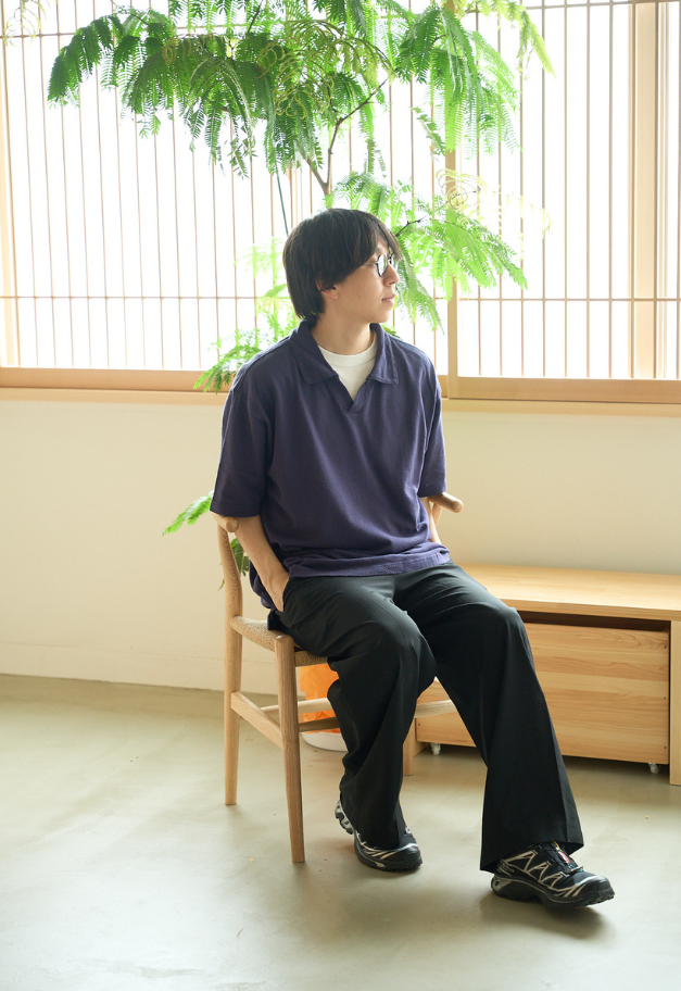 Healthknit U.S. Cotton Mesh Skipper T【UNISEX】