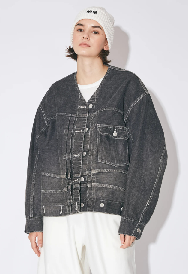 beautiful people suvin cotton knitted rib beanie