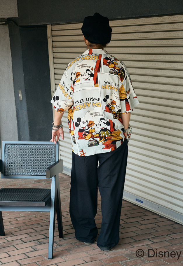 PORTER CLASSIC DISNEY COLLECTION ALOHA SHIRT【UNISEX/残りわずか】