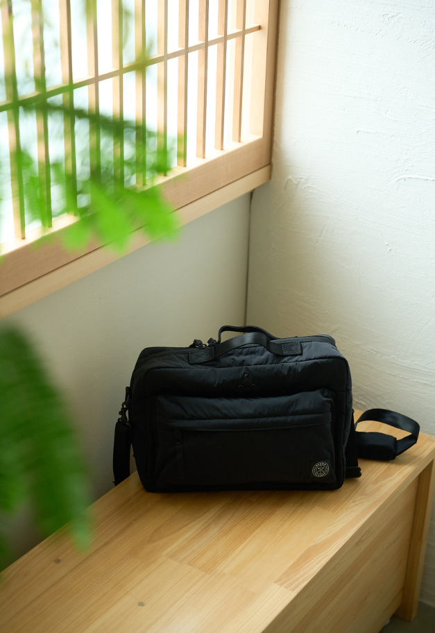 PORTER CLASSIC SHEEN NYLON NEWTON MINI BUSINESS SHOULDER BAG【残1点】
