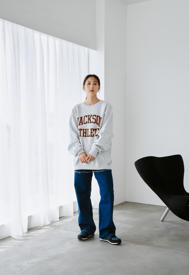 RUSSELL ATHLETIC Russel*Jackson Matisse "Arch Logo" Dri-Power Sweat Shirt