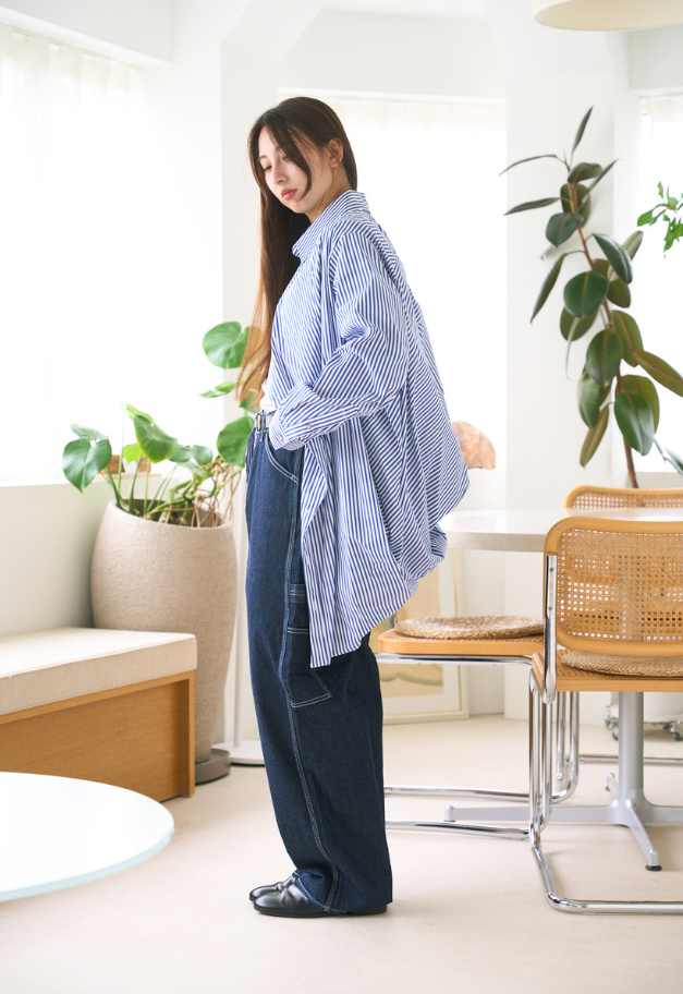 GUNG HO 11.5oz Cotton Denim Painter Pants “CARPENTER”【UNISEX】