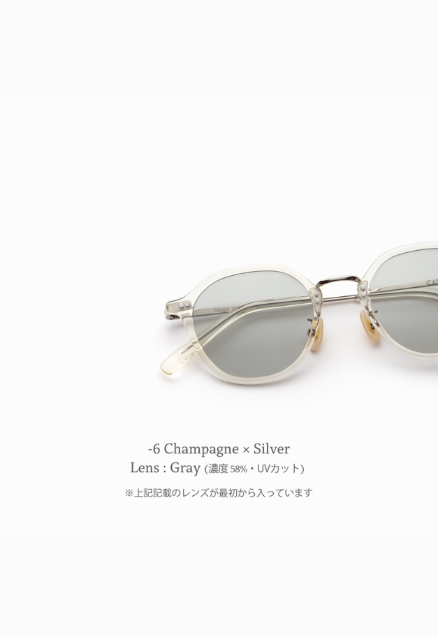 CASU eyewear  Ginger 142 (sun)【Black/GrayBrown/Champagne/Black II】