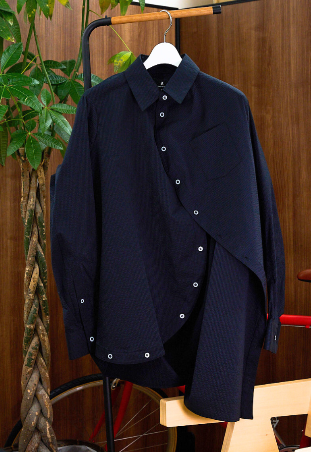 ANREALAGE BALL SEERSUCKER SHIRT